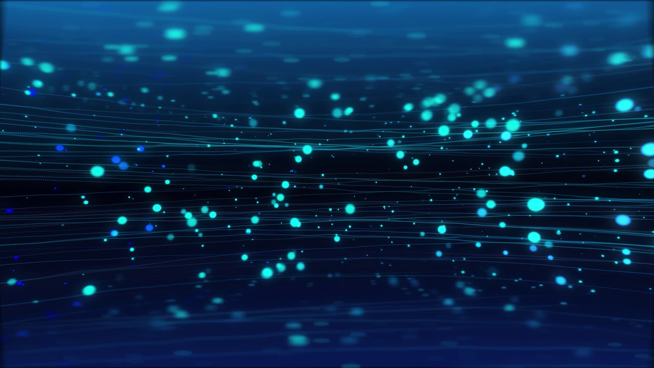 Blue Particles - No Copyright, Copyright Free Videos, 4k, 15-seconds ...