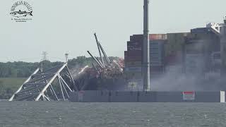 Demolition Time at the Key Bridge Collapse Site by Minorcan Mullet 20,817 views 2 days ago 5 minutes, 59 seconds