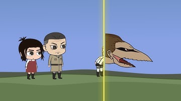 Chibi Titan Transformation Part 5 - Attack On Titan Animation - Fan Animation