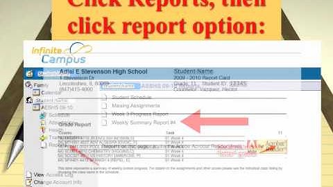 10-05-09 TechTip: Infinite Campus Portal