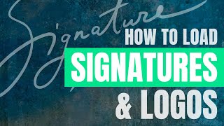 Load Signatures and Logos in Shipping Solutions Export Documentation and Compliance Software Wealth