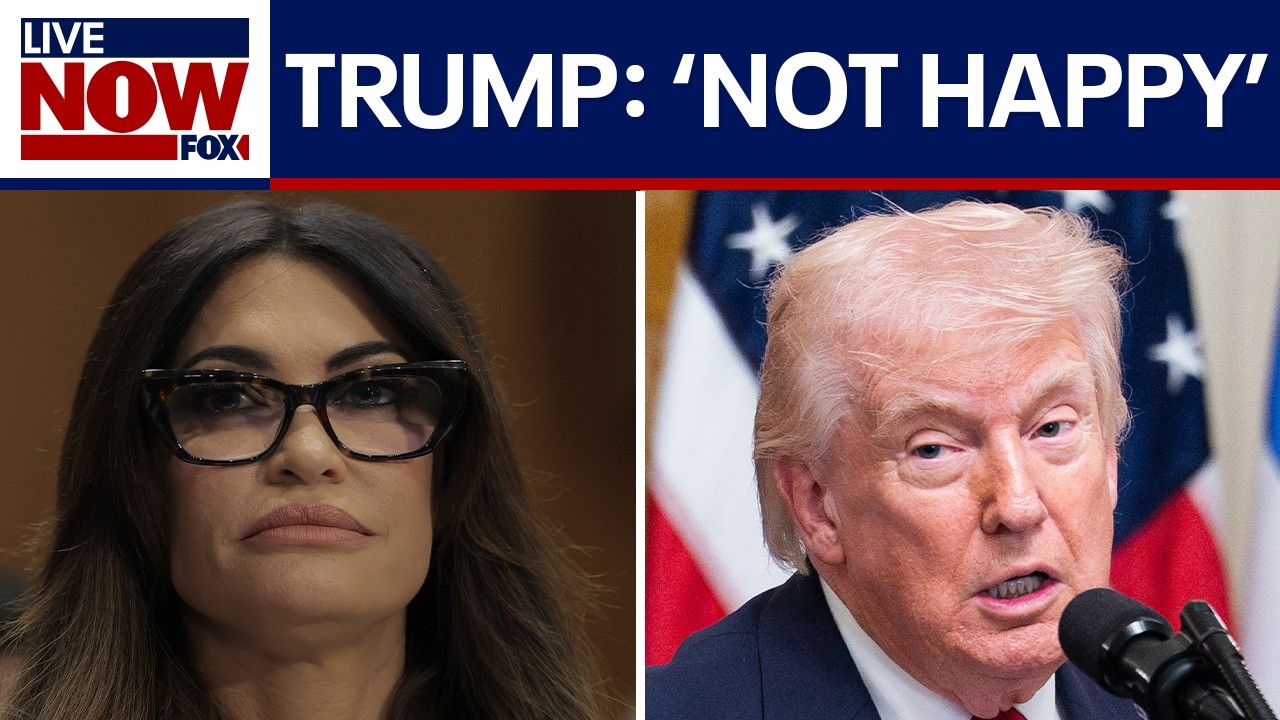 ⁣Trump 'looking at' firing Guilfoyle over alleged cash plea