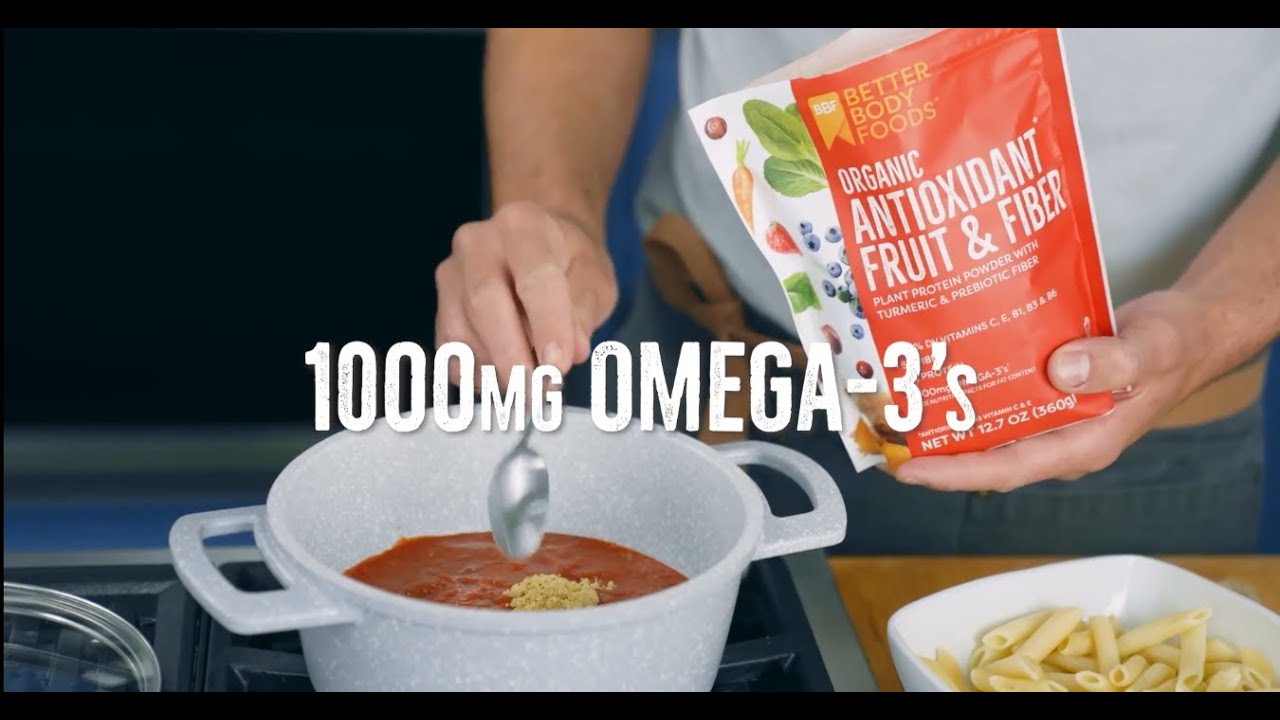 Organic Antioxidant Fruit and Fiber Blend BetterBody Foods YouTube