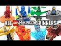 ALL 8 types of LEGO Ninjago Spinners - Evolution of Ninjago Spinners!