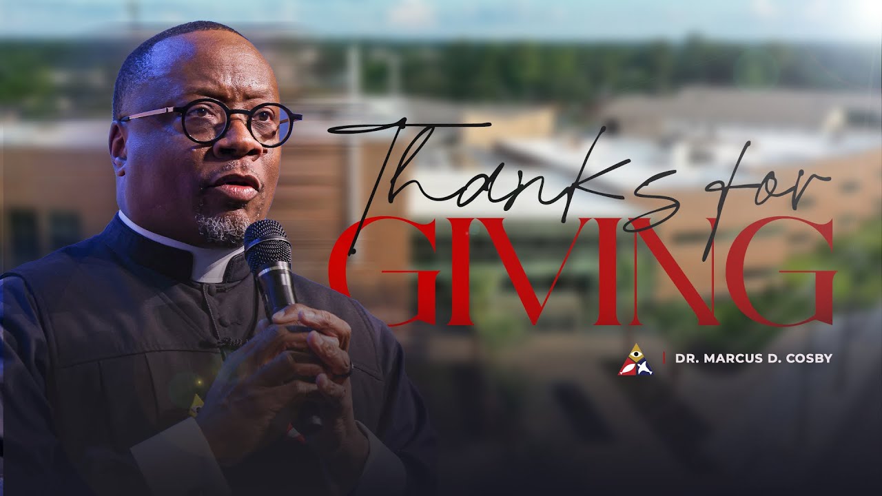 Thanks for Giving! | Dr. Marcus D. Cosby