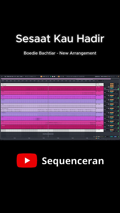 Sequencer | Sesaat Kau Hadir - Boedi Bachtiar (New Arrangement)  #ableton #indonesianidol #sequencer