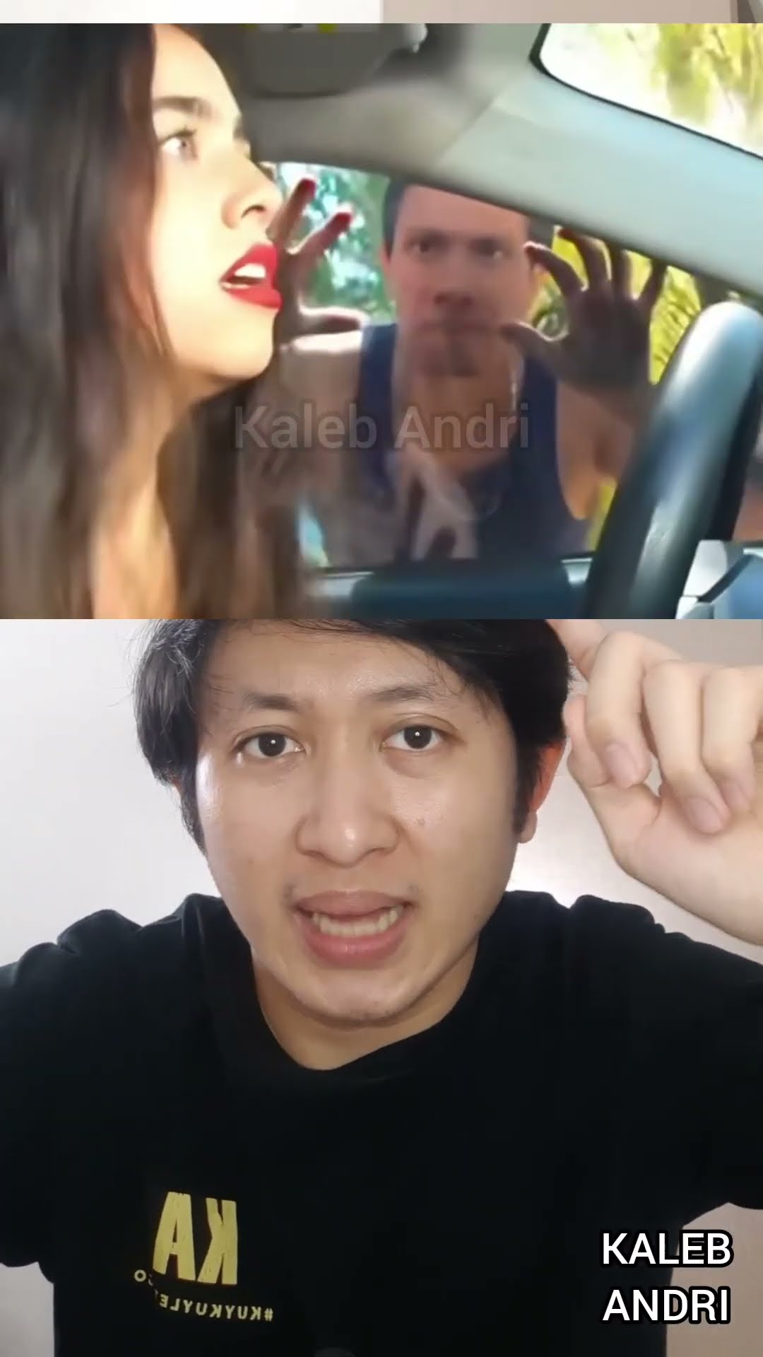 BOCIL DIBAKAR HATINYA PRIA MAFIA SAAT GANTI BAJU DI JALAN | Kaleb Andri #shorts #storytime