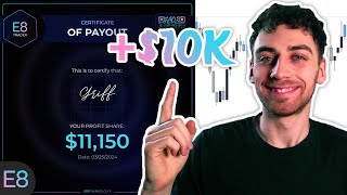 E8 Markets $10k Payout Proof | $250k Funding