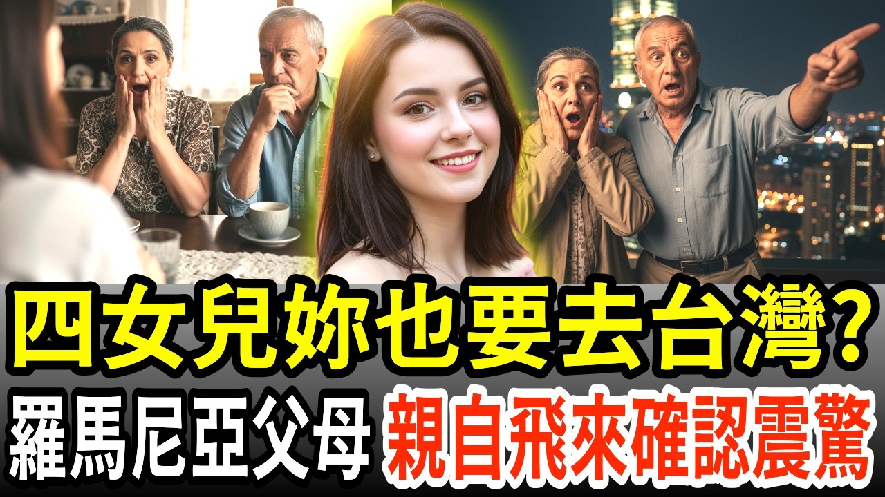 四女兒妳也要去台灣?四姊妹全嫁台灣男人,羅馬尼亞父母親自飛來確認,震驚!