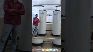 1000 Liters commercial heat pump water heater #vguard #solarwaterheater