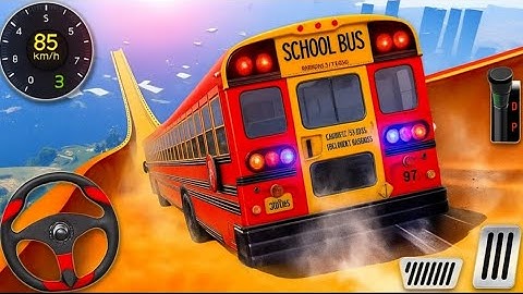 Mega Ramp Impossible Bus Stunt Master Simulator 3D - Android Gameplay