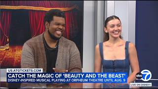 Disney's Beauty and the Beast | Fergie L. Phillipe & Kyra Belle Johnson | KGO7 Interview