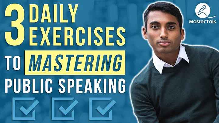 3 Daily Public Speaking Exercises