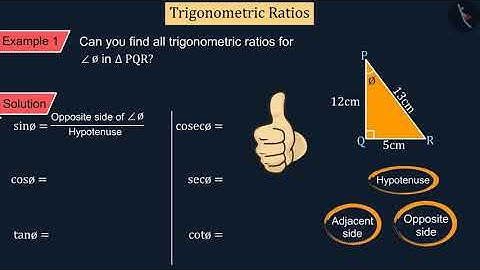 Trigonometric Ratios | Part 2/3 | English | Class 10