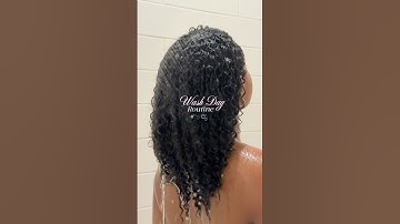 My curls were so hydrated after this ✨🫧@GarnierUSA #garniermethodforcurls #giftedbygarnier