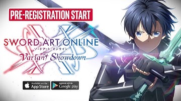 SWORD ART ONLINE VARIANT SHOWDOWN Official Announce Trailer