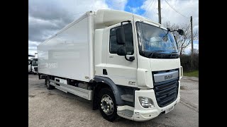 DAF CF250 fridge truck For Sale!