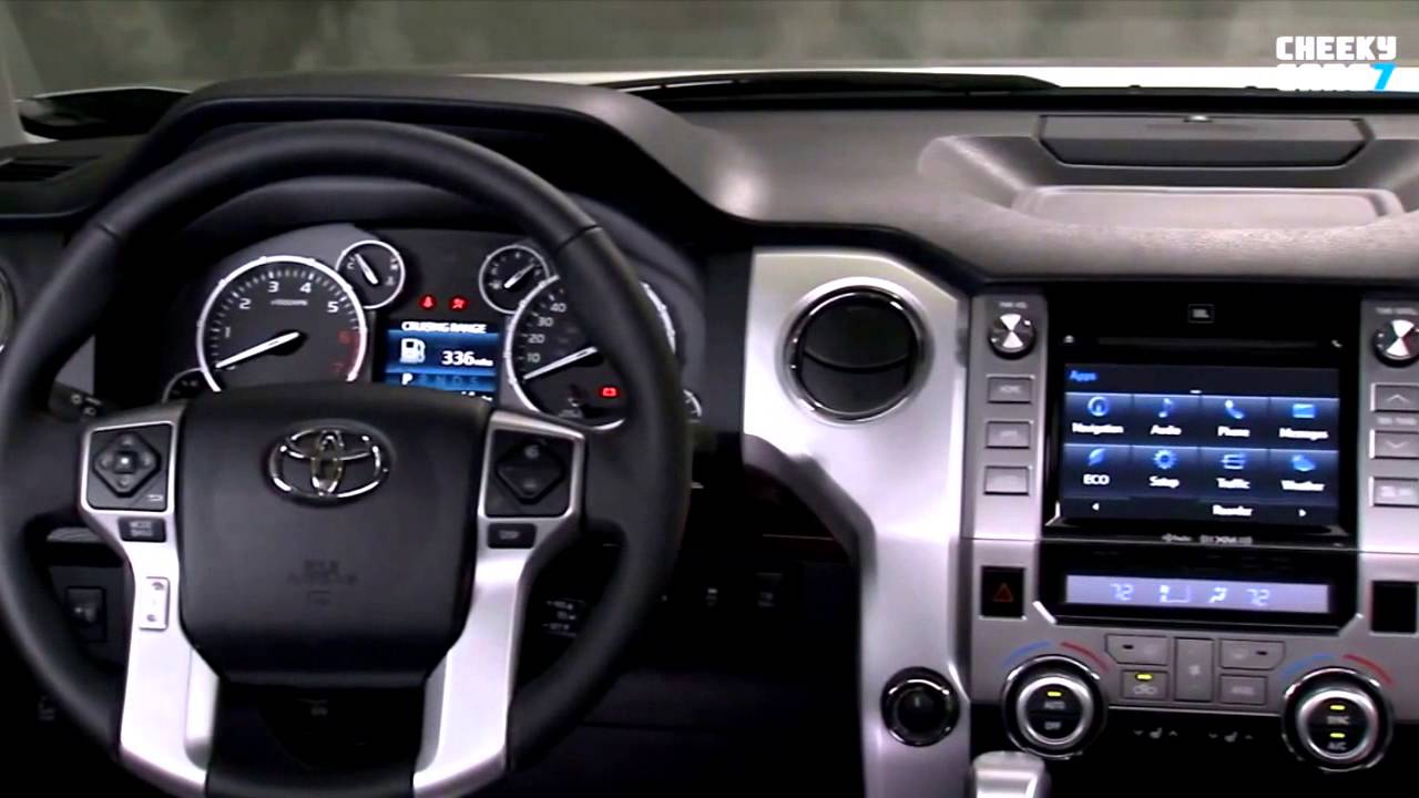 2016 Toyota Tundra Limited Interior Youtube