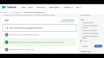 Get started with User Engagement Trailhead