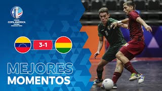 CA Futsal | Venezuela 3-1 Bolivia | Fecha 5