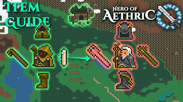 Aethric - Item and Gear Beginner Guide (quality, rarity, levelling gear)