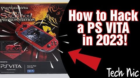 How to hack a ps vita in 2023!
