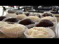 Trufas de Coco y Chocolate con sólo tres ingredientes | Receta fácil, rápida y deliciosa.