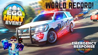 I BROKE This WORLD RECORD in ROBLOX ERLC!