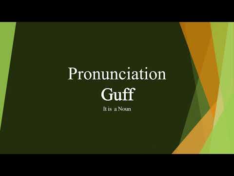 Guff Word Pronunciation