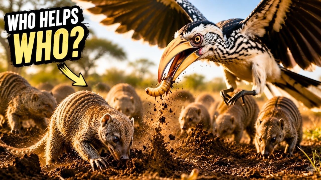 Mutualistic Partnerships in African Wildlife