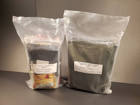 2018 Singapore 24 Hour Field Ration MRE Review Meal Ready to Eat Taste Testing
