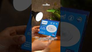 Spot LED embutir redondo, PHILIPS. ✨ #home #iluminação #unboxing #arquitetura #philips #spot #casa