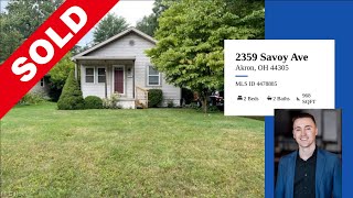 Property Sold: 2359 Savoy Ave. Akron, OH - Dustin Purtan Real Estate