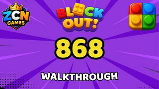 Block Out Level 868 Walkthrough | Full Solution