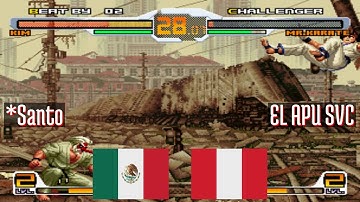 FT5 @svcsplus: *Santo (MX) vs EL APU SVC (PE) [SNK vs Capcom Chaos Super Plus svc Fightcade] May 15