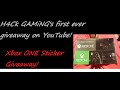 Xbox ONE Stickers - Giveaway!