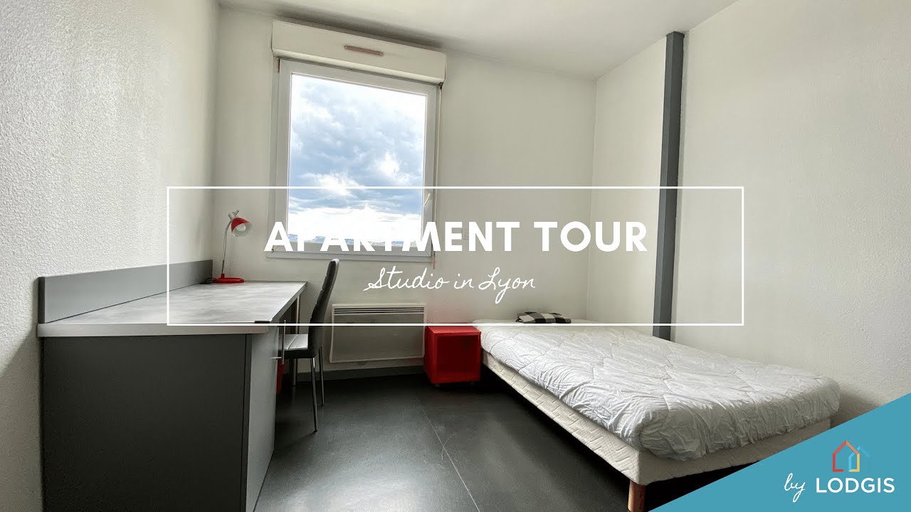 Apartment Tour // Furnished  19.9m2 in Lyon – Ref : 1L321242