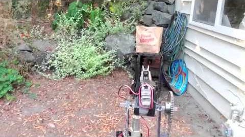 Arduino + Wii nunchuck turret