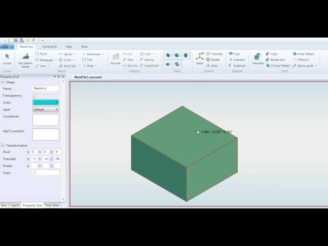 Using a solid's points for point matching