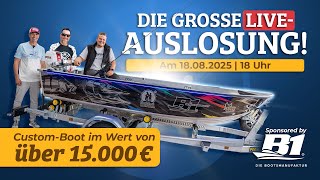 LIVE-Auslosung: 15.000 €💰 B1 Custom Boat🛥️+fette Deals🎰