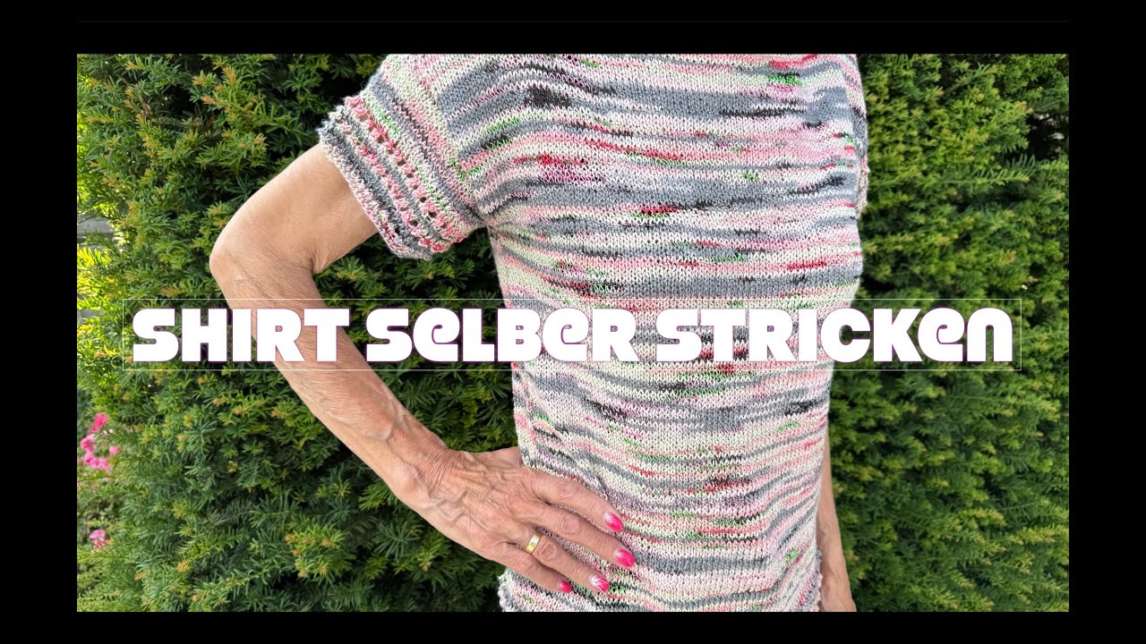 💥Strickanleitung für Damen Shirt | Stricken lernen für Anfänger