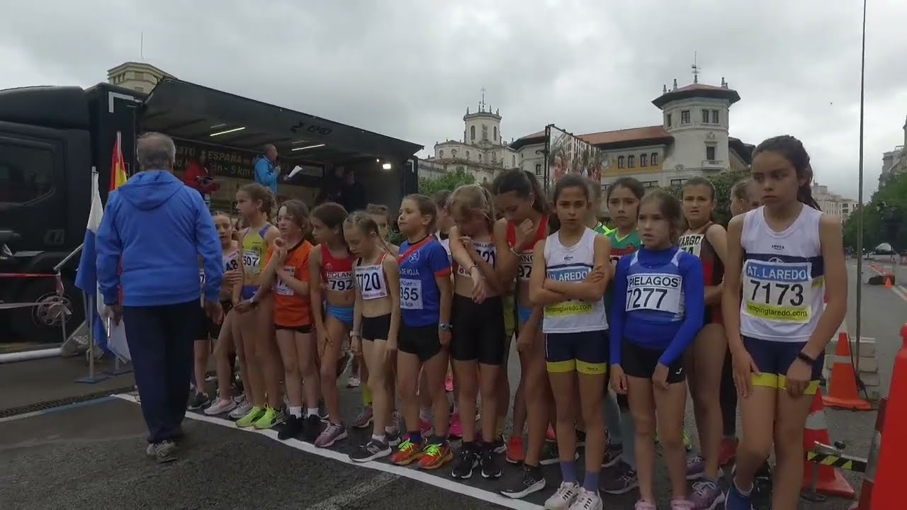 MEDIA MARATÓN DE SANTANDER SUB 12 FEMENINO