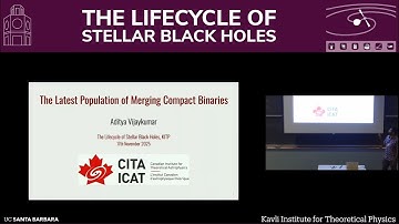 The latest population of merging compact binaries | Aditya Vijaykumar (CITA)