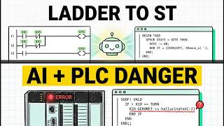 Rockwell Ladder Logic to Structured Text: AI + PLC Method Nobody's Showing You