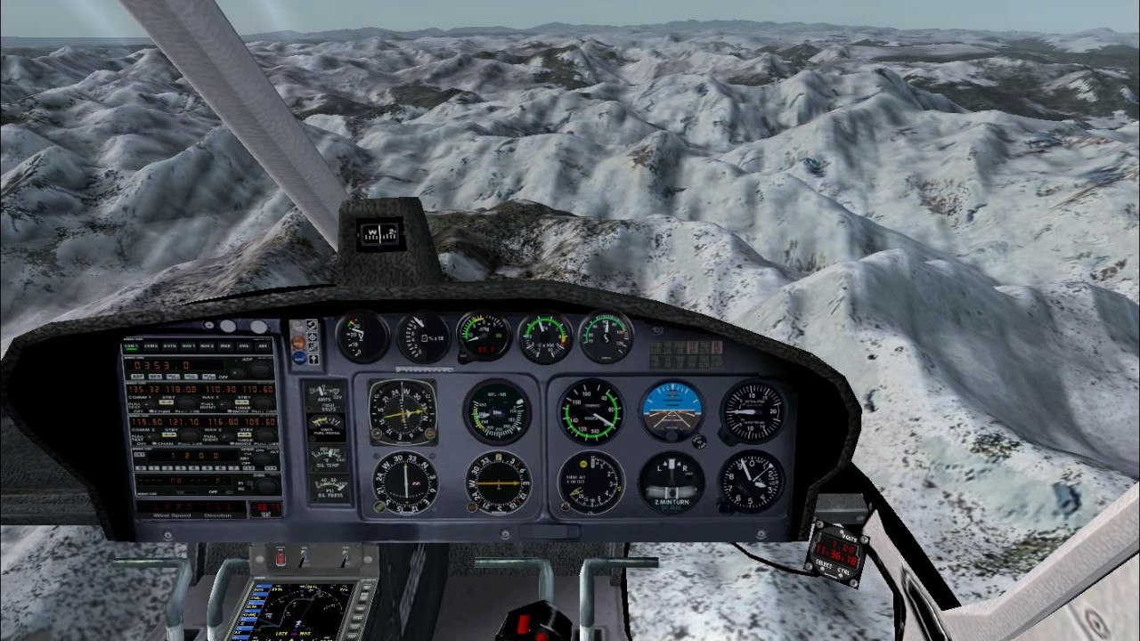 Fs2004 As350 FS2004 AS 350 Ecureuil BOHAG from Samedan to St. Stephan. - YouTube