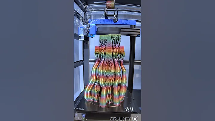 Timelapse of 3D printing a formula 1 car and satisfying asmr sounds