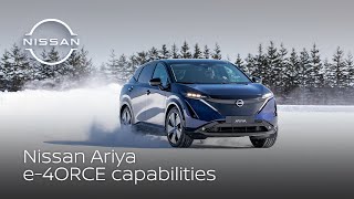 Nissan Ariya | How e-4ORCE technology is taking on the elements