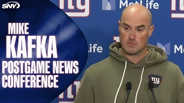 Mike Kafka over hoe het voelde om zijn eerste wedstrijd voor de Giants te coachen ondanks het ver...
