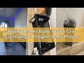 Review Pamo Babe Travel Crib Lightweight Playpen Baby Playard with Bassinet Portable Mini Playard