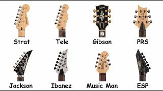 Every Guitar Headstock Explained
